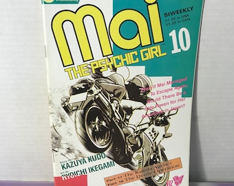 Eclipse Comics Mai the Psychic Girl #10  (1990's) Vintage Rare Comic Book - Eclipse