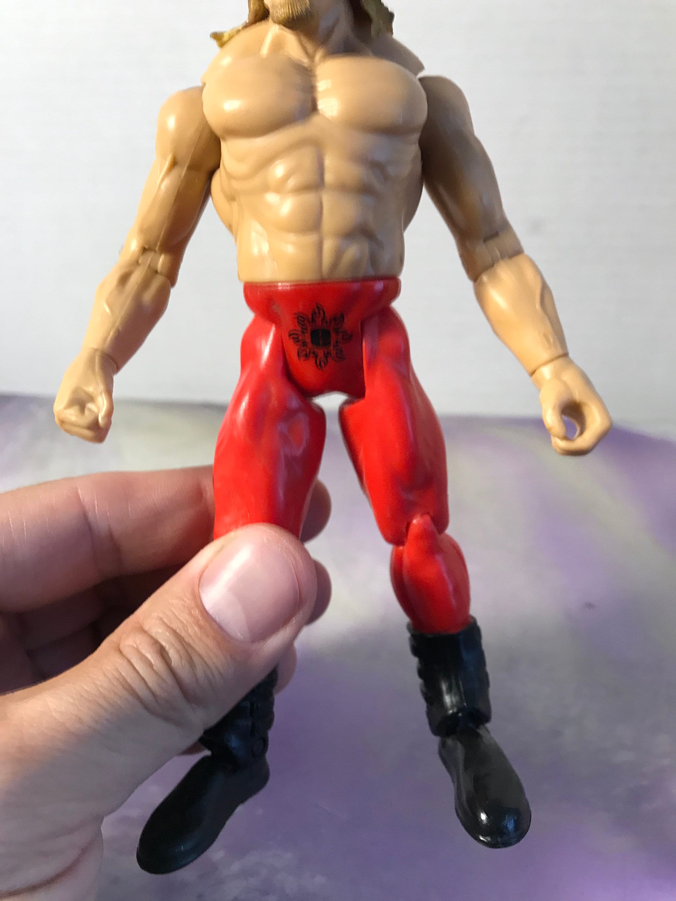 Vintage 90's WWE Loose 1999 Edge Action Wrestling Figure