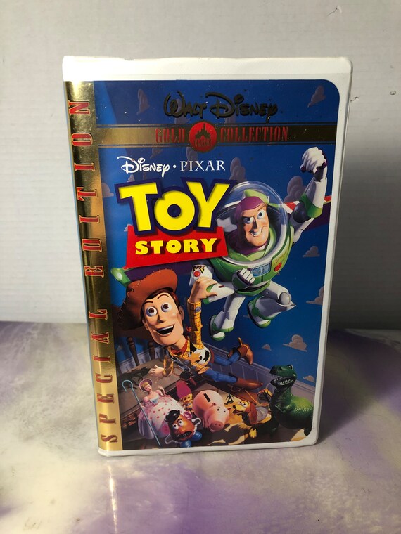 Walt Disney's Pixar Classic VHS TOY STORY Movie 90's Etsy