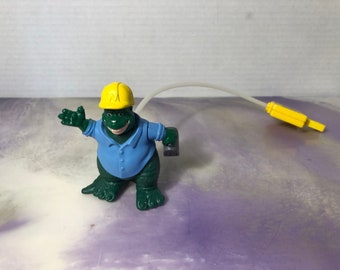 Vintage 1992 Dinosaurs TV Show Earl Sinclair Rare  McDonald's Happy Meal Toy Still Works
