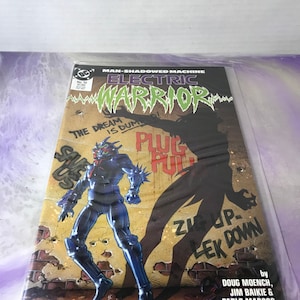 Vintage DC Comics - The Electric Warrior - #10 - 1980&#39;s Comic - Rare Vintage DC Comics Nostalgia