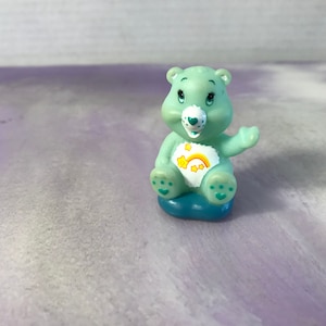 Care Bears Wish Bear Miniature Figure Cake Topper! Used Played With Figure