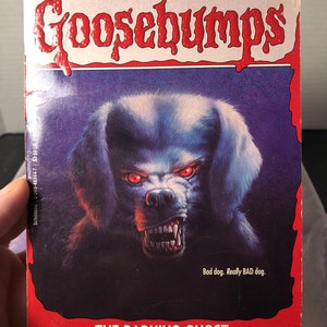 Vintage The Barking Ghost  (Goosebumps ) by R.L. Stine (Paperback book) - Vintage 90's Kids Novel -