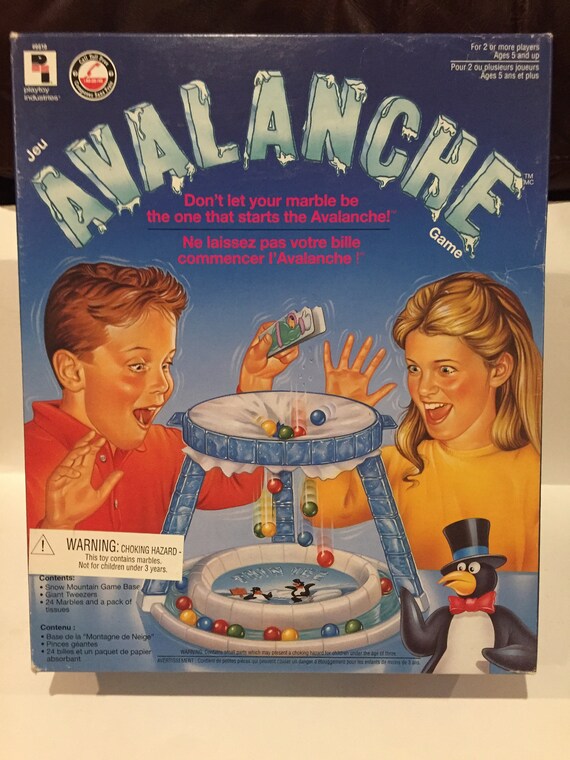 Vintage Thin Ice Boardgame 1992 By Pressman Industries Rare Etsy Vintage Thin Ice Boardgame 1992 By Pressman Industries Rare Etsy