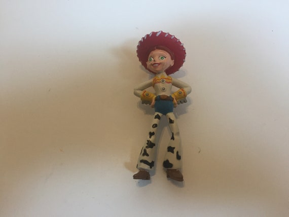 Vintage Disney Pixar Toy Story Figura de PVC Jessie Rara Vintage Juguete Historia Pastel Topper Figura 90 s Etsy Espana