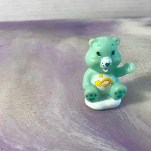 Care Bears Wish Bear Miniature Figure Cake Topper! Used Played With Figure