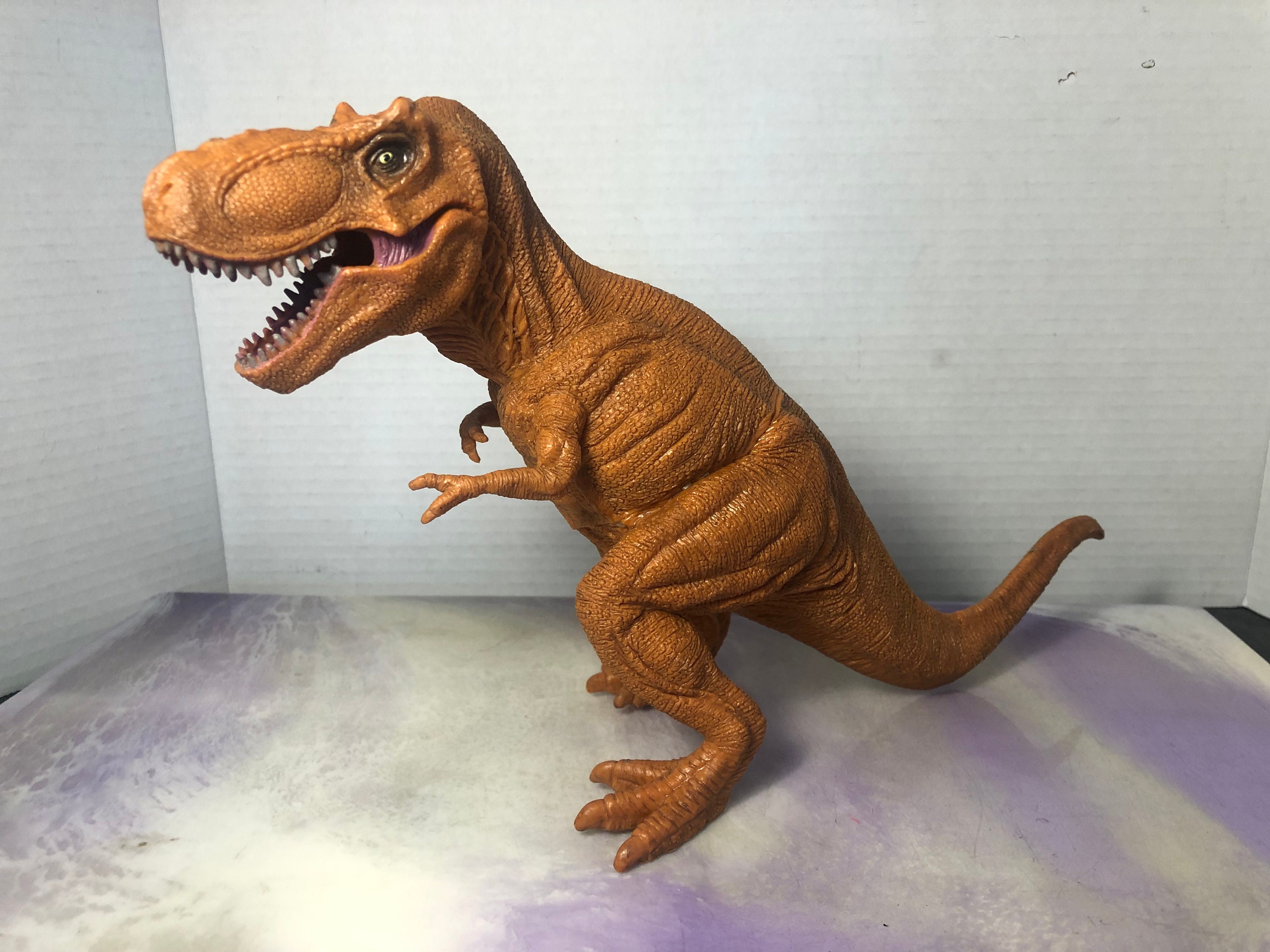 Vintage 90's Light Brown T-Rex Tyrannosaurus Rex - Made in