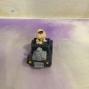 Vintage 1990&#39;s  Peanuts Toy Car Rare Fun Collectible Toy, Peanuts Nostalgia  - Good Shape