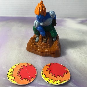 Vintage  Burger King Dragon Ball Z SUPER Android Action Figure  - Rare Vintage Figure - Dragon Ball Z Nostalgia
