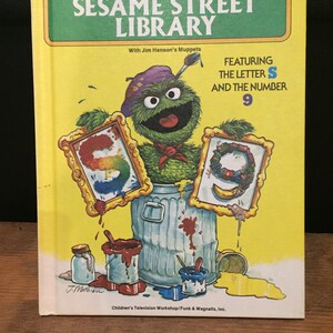 The Sesame Street Library: With Jim Henson&#39;s Muppets by Michael K. Frith Vol. 9 Rare Vintage Book