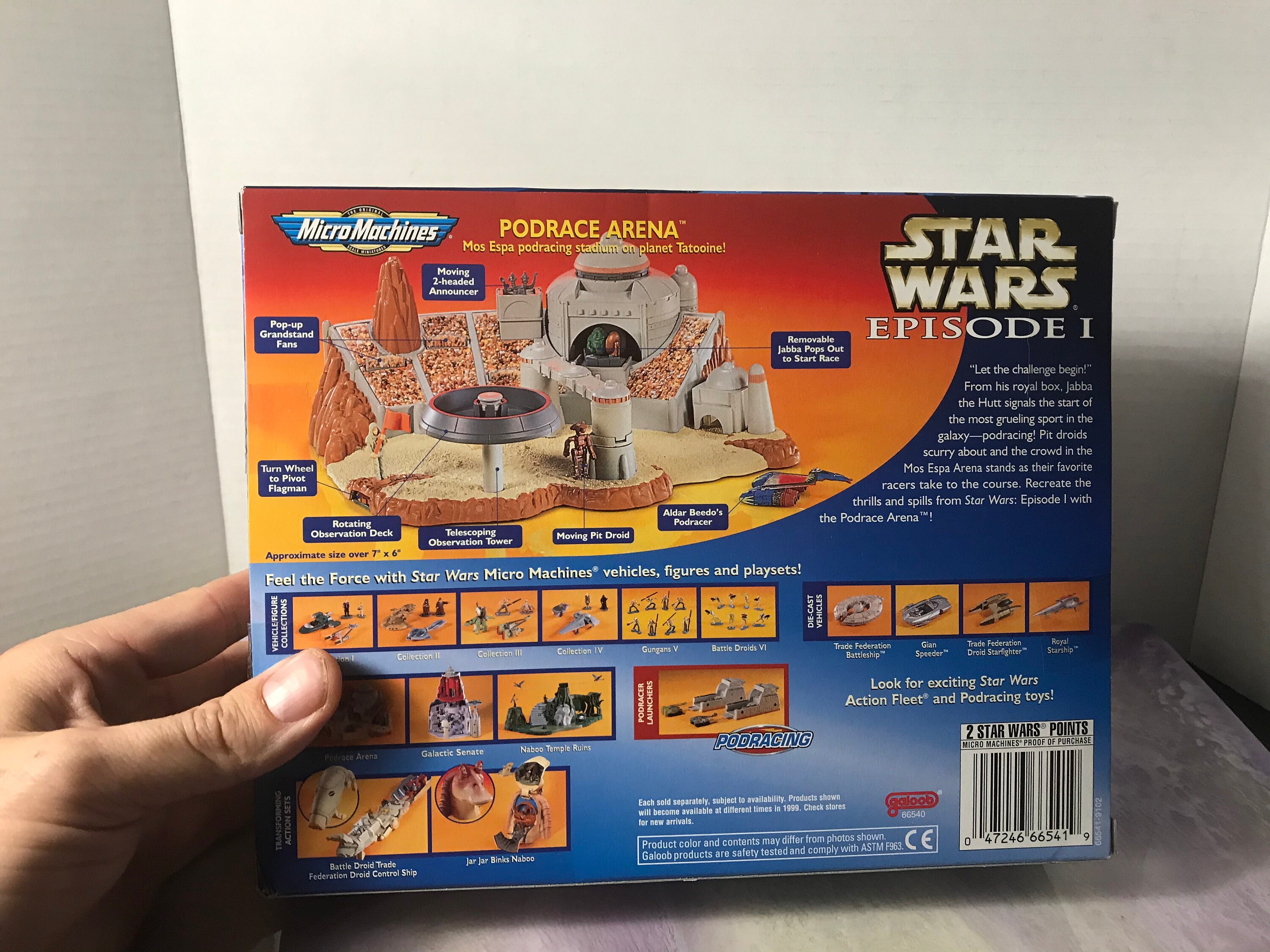 GROS LOT STAR WARS MICRO MACHINES - TATOOINE action fleet 1998