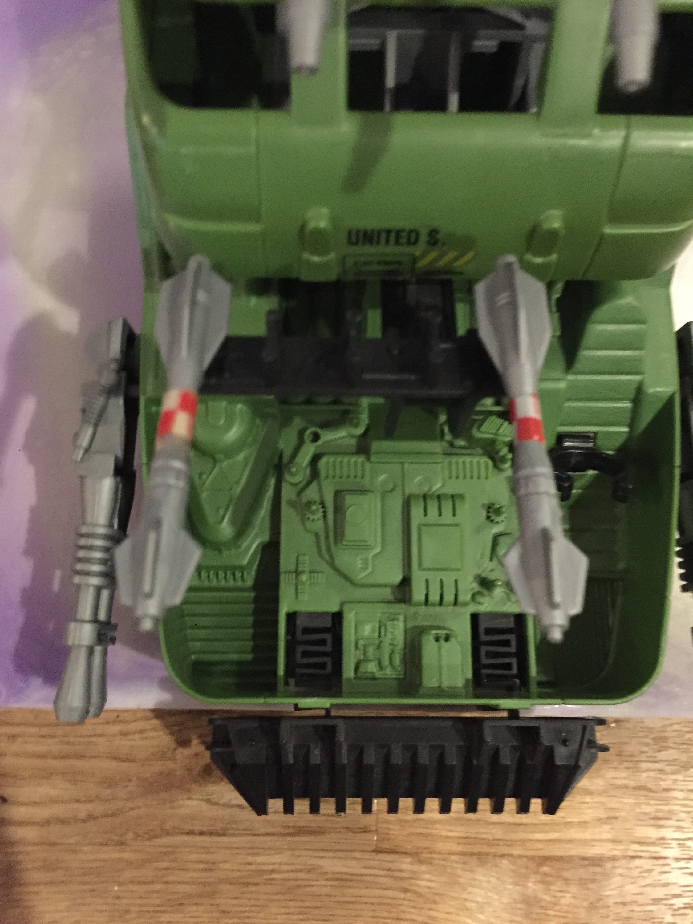 Vintage GI Joe Mobile Battle Bunker - Incomplete Vintage
