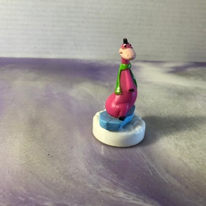 Vintage 1980&#39;s Hanna Barbera The Flintstones - Dino the Dinosaur Rolling Stamper Stamp Flintstones Figure!