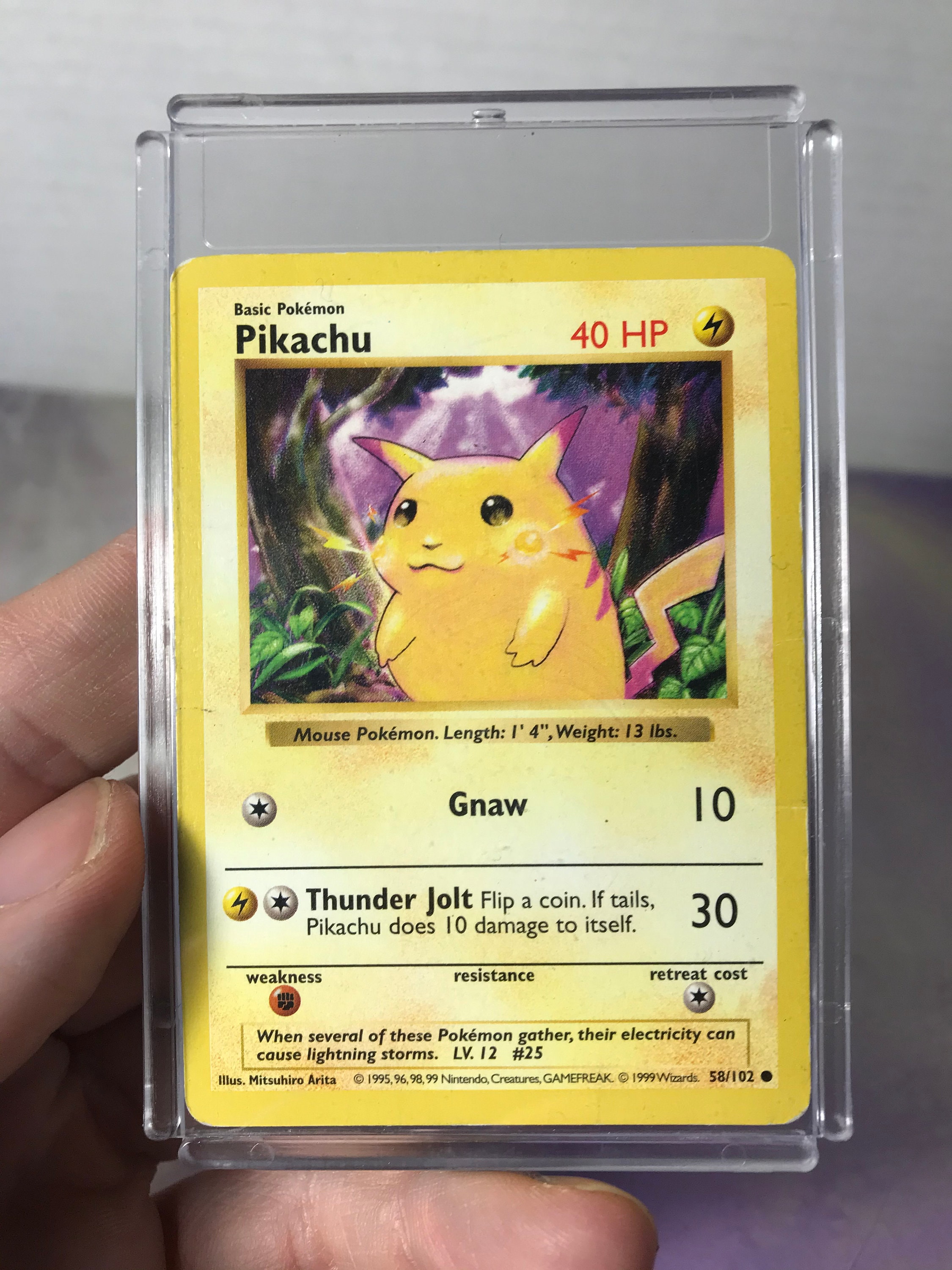 Pokemon TCG - (Common) - Pikachu LV.12