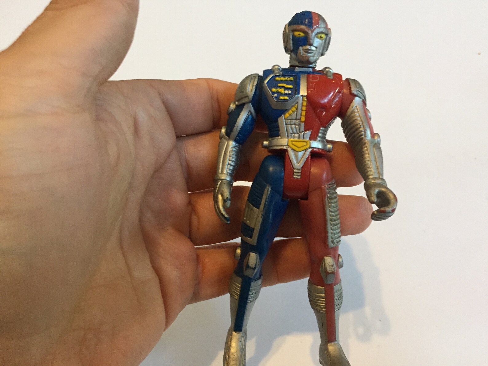 Figurine VR Troopers Mega-Tech Ryan Steele – Kenner – Super Deluxe – Neuve Sous Emballage