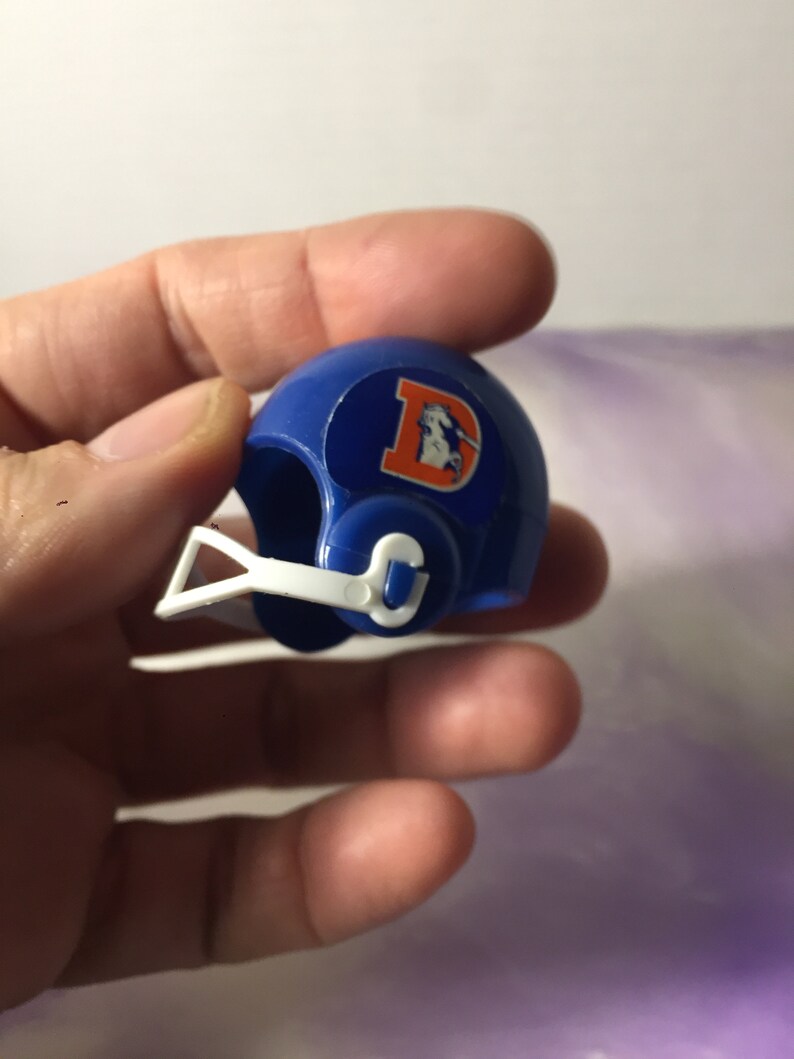 Vintage NFL Mini Helmet Vending Machine Toy Helmet Denver Etsy