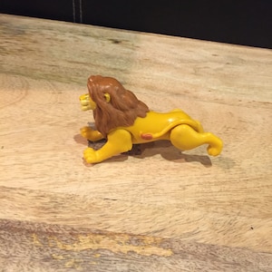 Vintage Lion King Figure Adult Simba! Disney Lion King Burger King Figure Cake Topper! Lot 5
