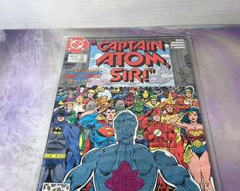 Vintage DC Comics - Captain Atom - #24 - 1990's Comic - Rare Vintage DC Comics Nostalgia