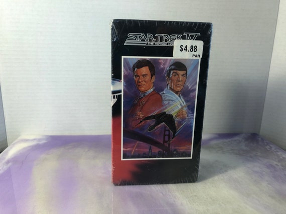 Vintage Star Trek IV the Voyage Home SEALED VHS - Awesome Star