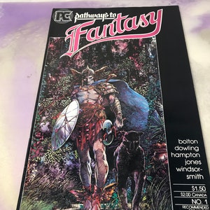 Vintage PC Comics - Pathways to Fantasy #1 - 1990&#39;s Series Rare Vintage Comic (1990&#39;s) First Issue