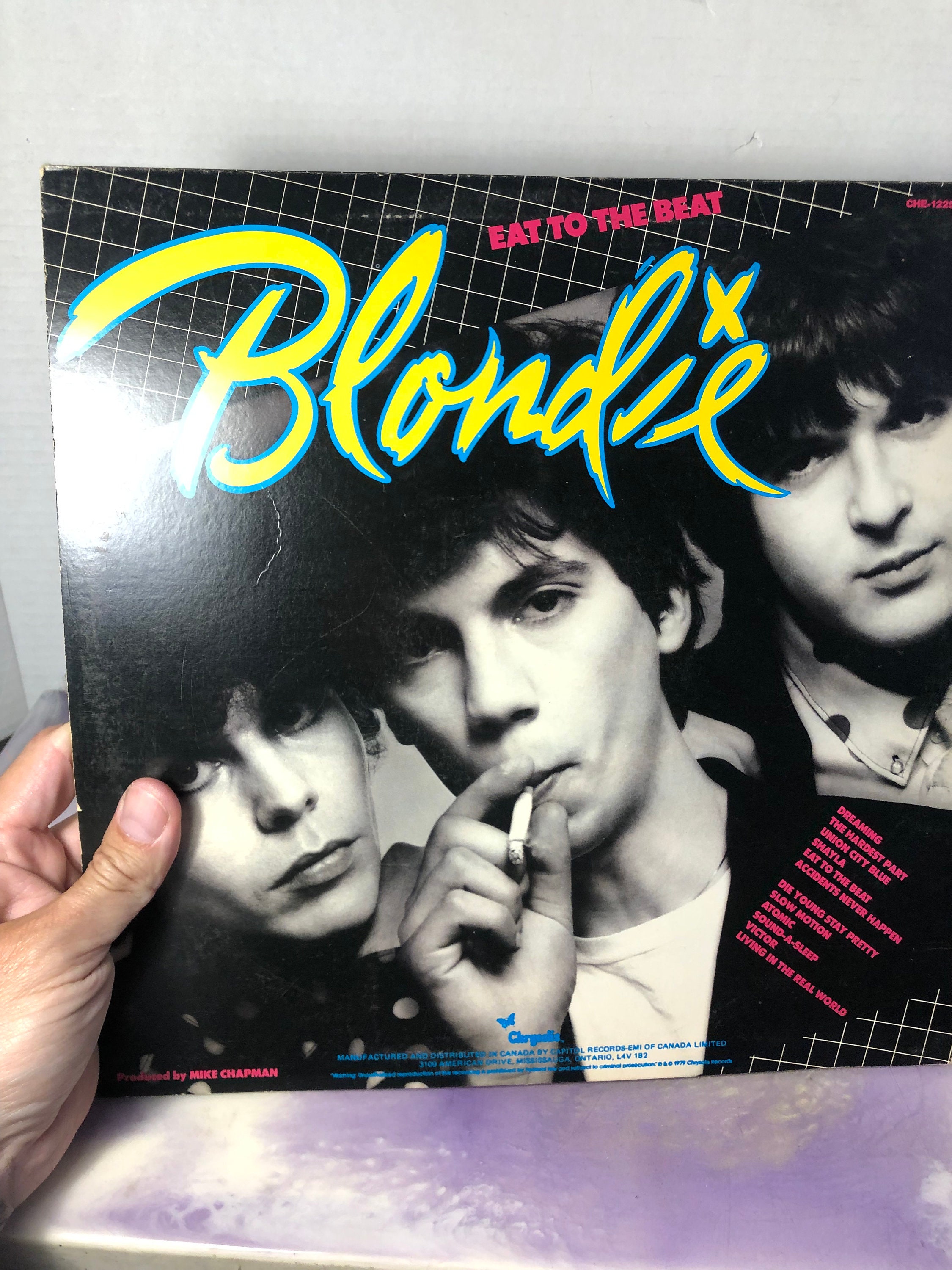 Vintage Album Record BLONDIE - Eat to the Beat - Rare Vintage 