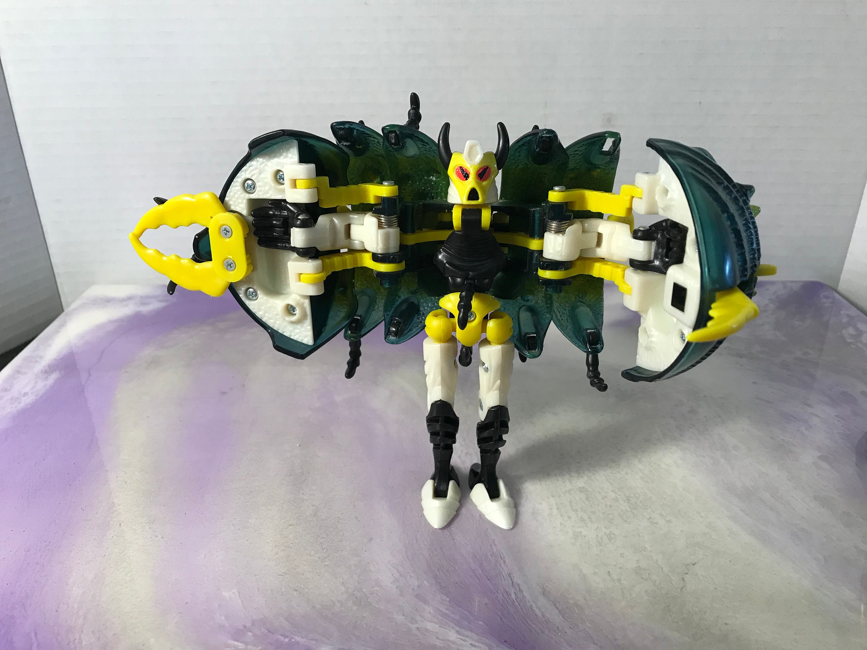 Vintage Transformers Beast Wars Predacon RETRAX Figure Etsy