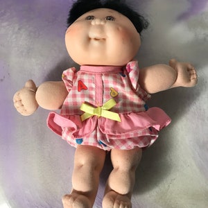 Vintage 1995 Mini 5 Inch Cabbage Patch Kids Doll / Figure - Awesome Smaller Version Cabbage Patch