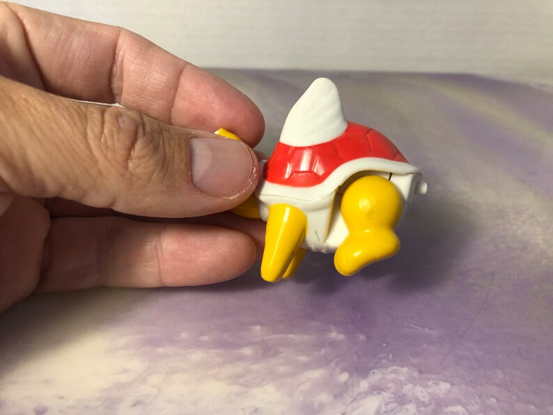 Vintage 1989 Super Mario Brothers Flying Turtle Toy Mcdonalds Etsy