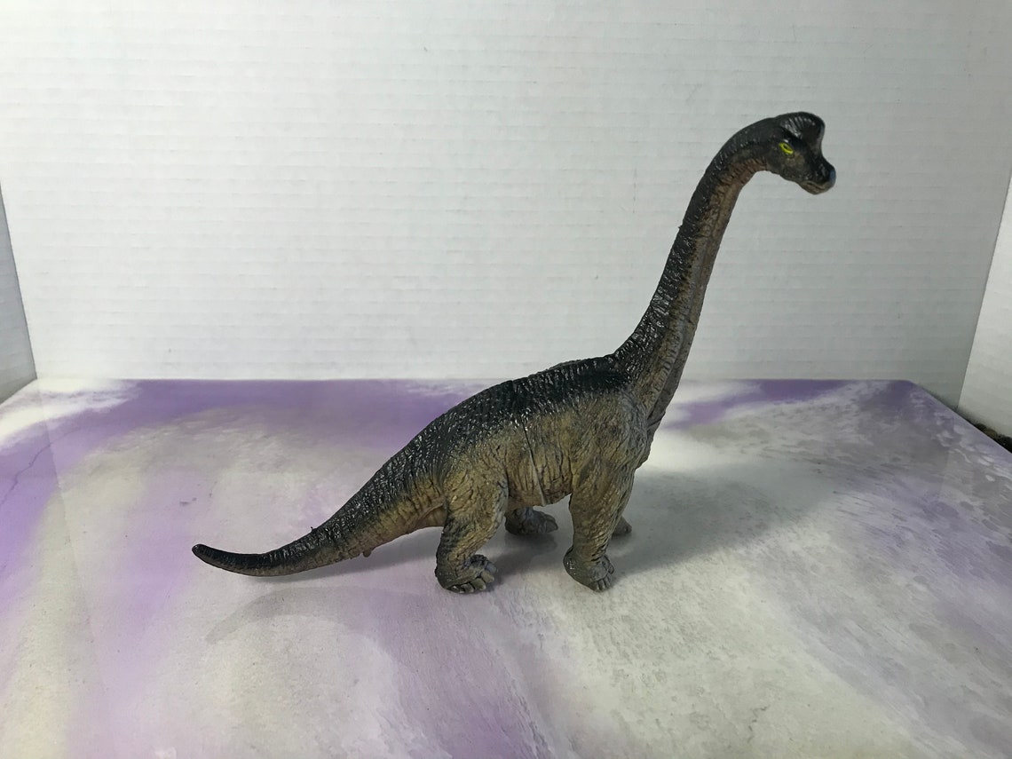 Vintage Made in China PVC 1993 BRACHIOSAURUS Dinosaur Awesome | Etsy