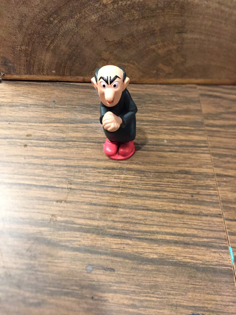 Schlumpf Vintage Figur Spielzeug Jahrgang Schl U00dcmpfe Gargamel
