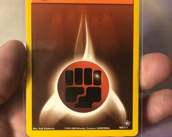 Vintage 1st Edition Fighting Energy 106/111 Neo Genesis Vintage 2000 Pokemon  Card- Vintage Card Rare Vintage Pokemon Accessory - Etsy
