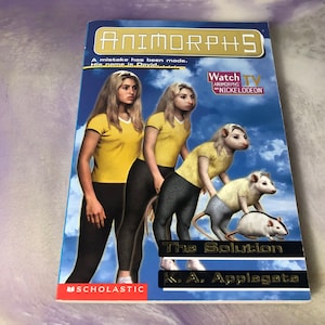 Vintage Animorphs : The Solution - Paperback By Applegate, K.A. - 90&#39;s Kids Novel