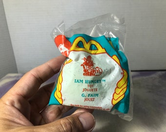 Vintage Brand New I Am Hungry - Mckids Kids Meal Toy - Awesome 90's Nostalgia