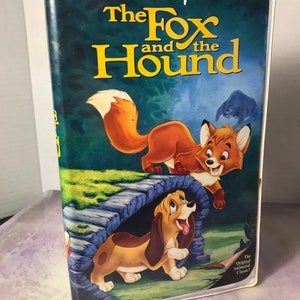 Vintage Walt Disney&#39;s Classic VHS - Fox and the Hound - Original Case - Cool Disney Nostalgia