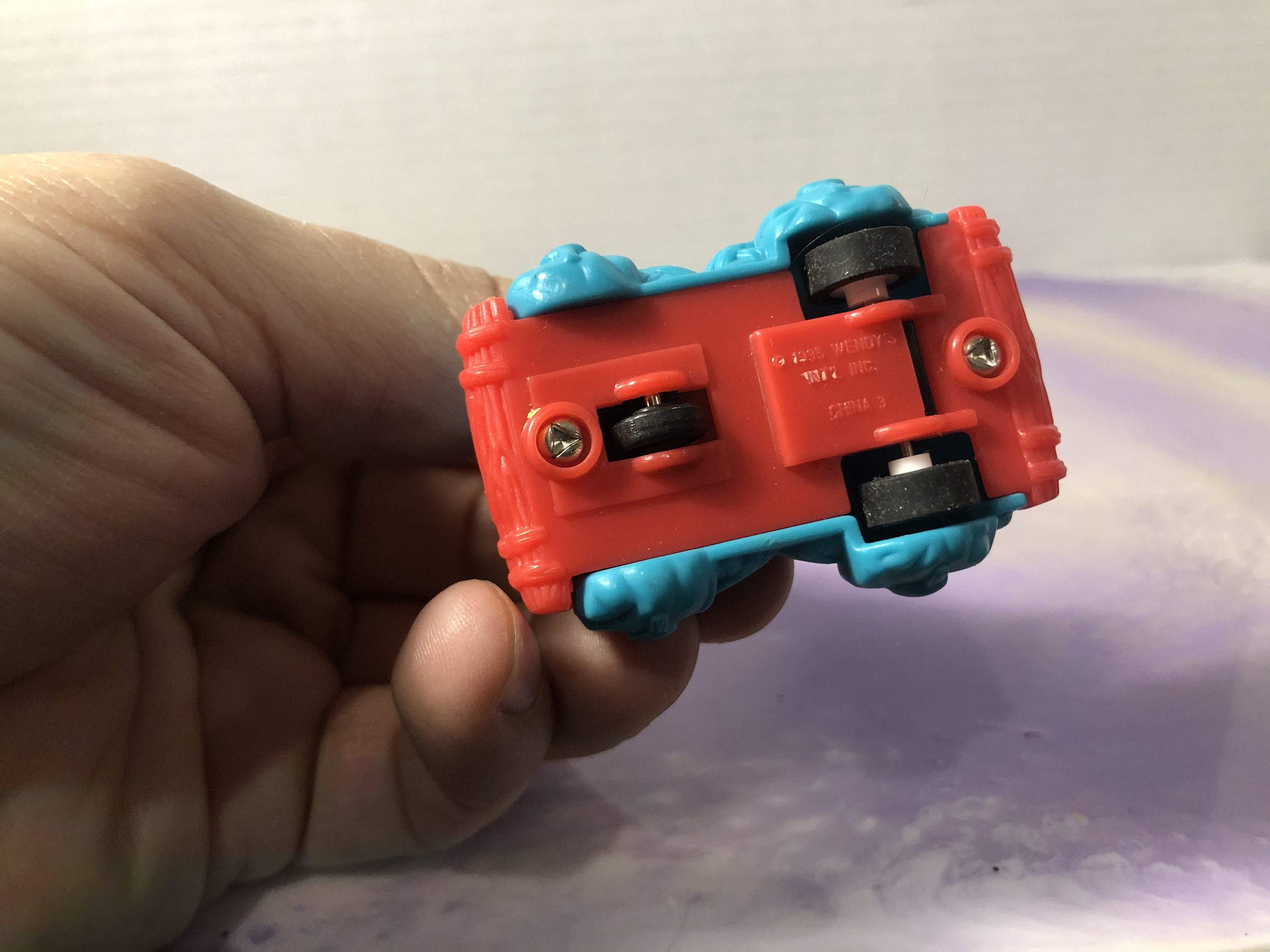 Vintage 90s Wendy's Pull Back Action Toy Car Rare Fun Etsy