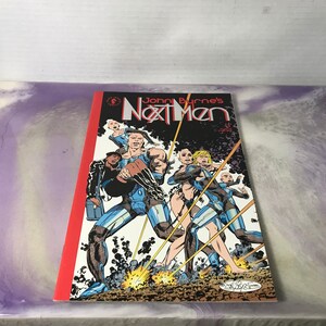 Vintage Dark Horse Comics - John Byrne&#39;s Next Men #1 Rare Vintage DC Dark Horse Nostalgia Comic Book