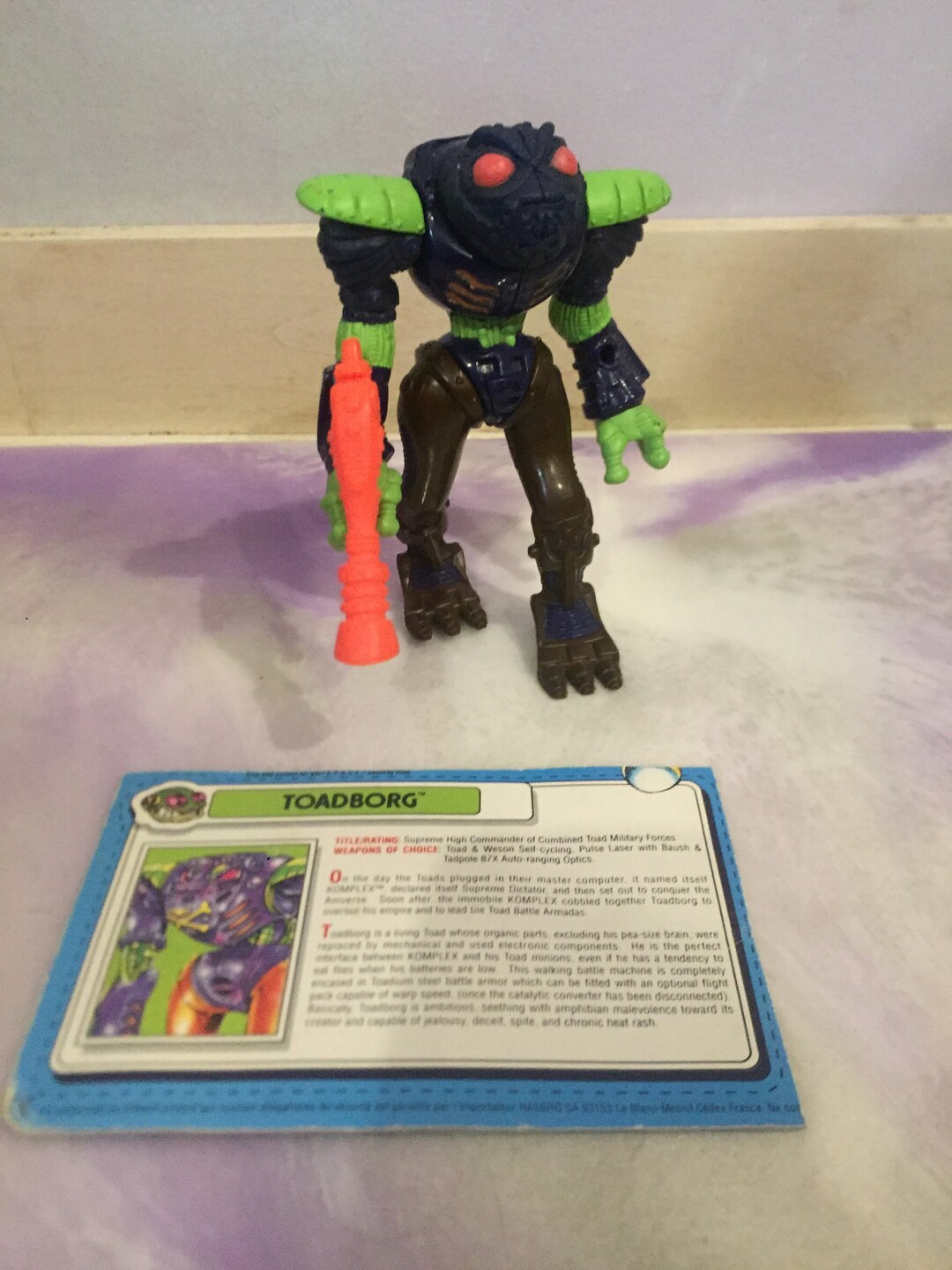 BLI50 Figurine PVC HASBRO 1991 Bucky O'Hare : Todo Mariscal Toad Air