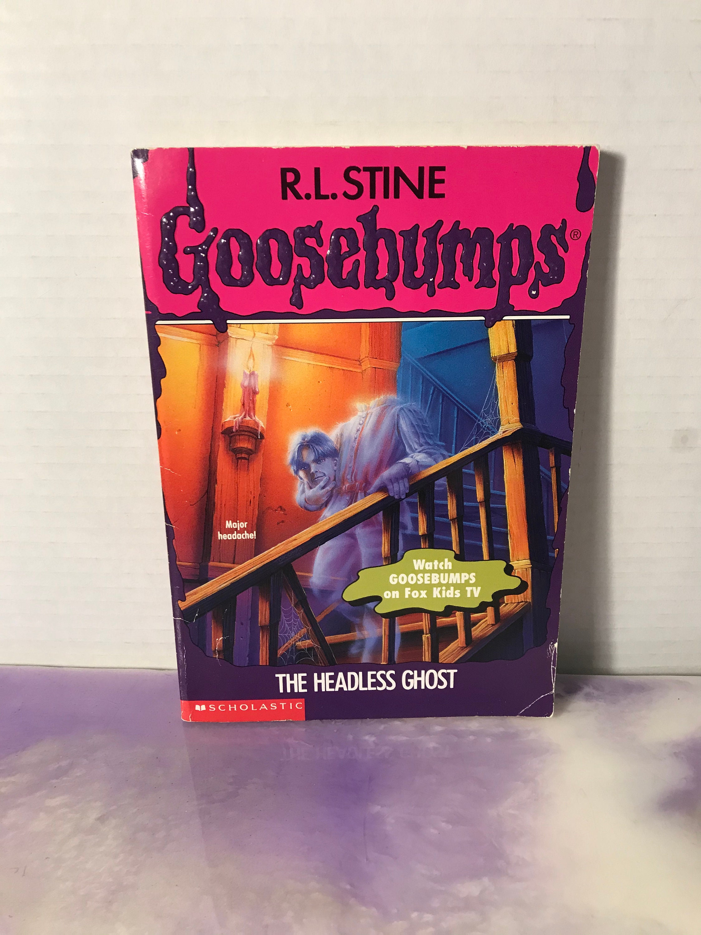 Lot Of 2 HC Goosebumps R.L. Stine Books Most Ghostly Books 1 & 4 FREE  SHIPPING