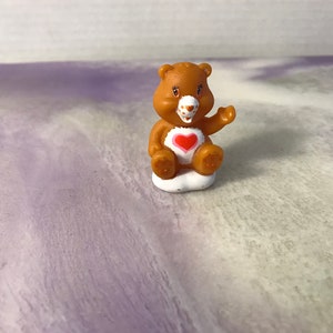Care Bears Tenderheart Bear Miniature Figure Cake Topper! Used Played With Figure