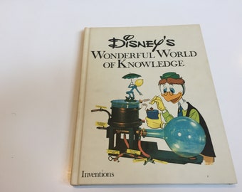 Vintage Disney Book Collection - Wonderful World of Knowledge