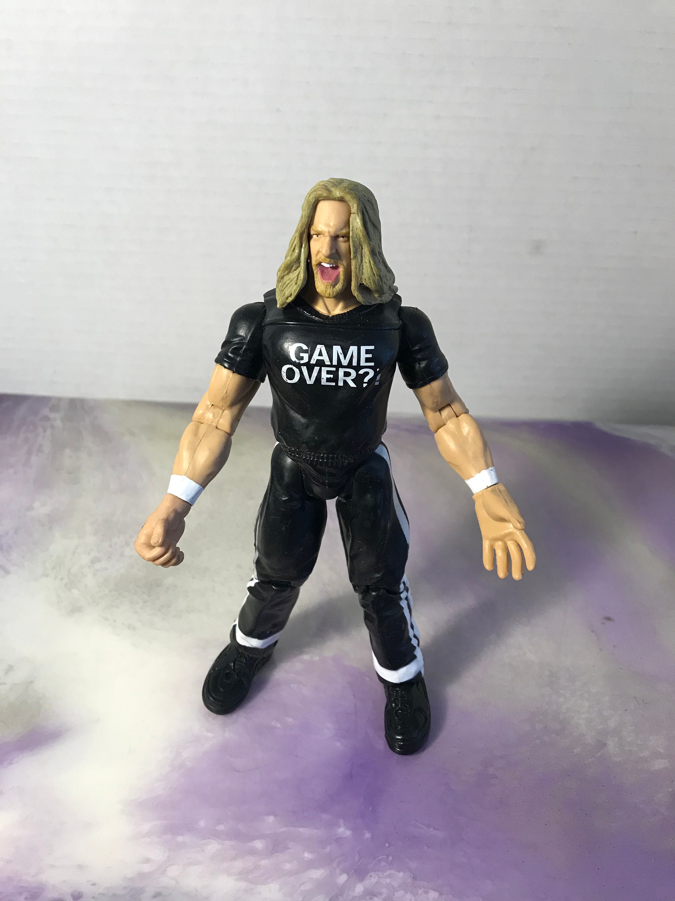 Vintage 90's WWE Loose 1999 the Game Triple H Action Wrestling