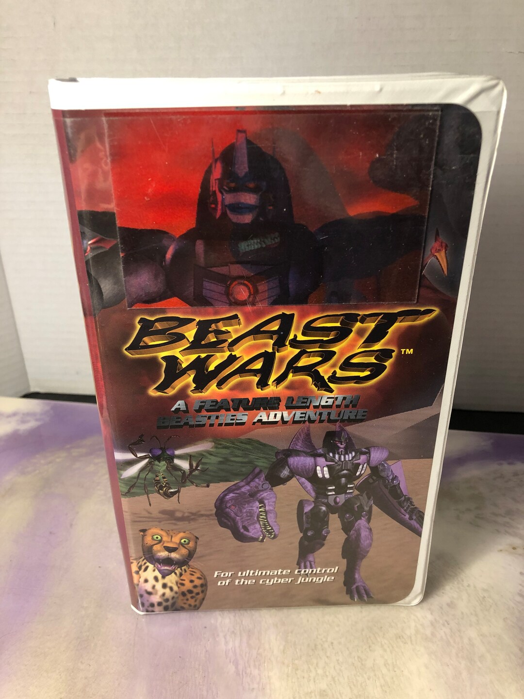 Vintage Transformers Beast Wars the Movie VHS Cassette Tape Etsy