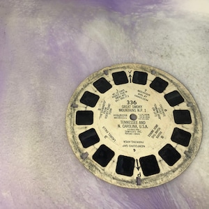 Vintage Sawyer's View-Master ViewMaster - One ViewMaster Reel  #366 Great Smoky Mountains