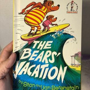Vintage Berenstain Bears - Die Bären Urlaub - Kinder Hardcover Buch - Vintage Buch