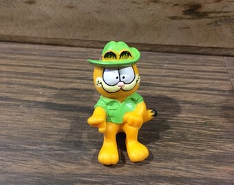 Vintage 1980's Garfield PVC Figure Figure Only Nostalgia MCDONALD'S Vintage Happy Meal Toy Rare Nostalgia Lot 2