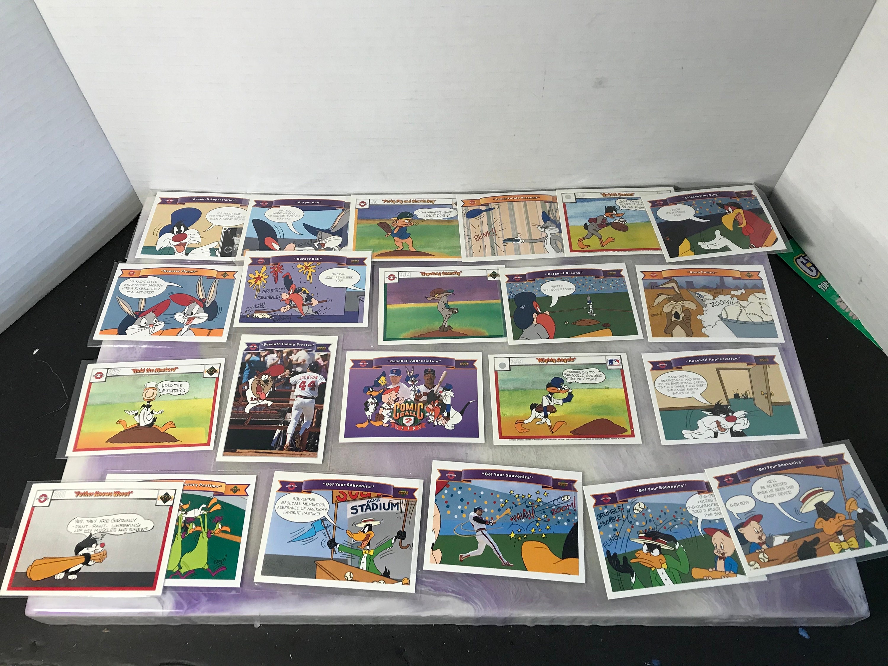 Vintage 1990 Upper Deck Looney Tunes Baseball Cards 20 Card - Etsy India
