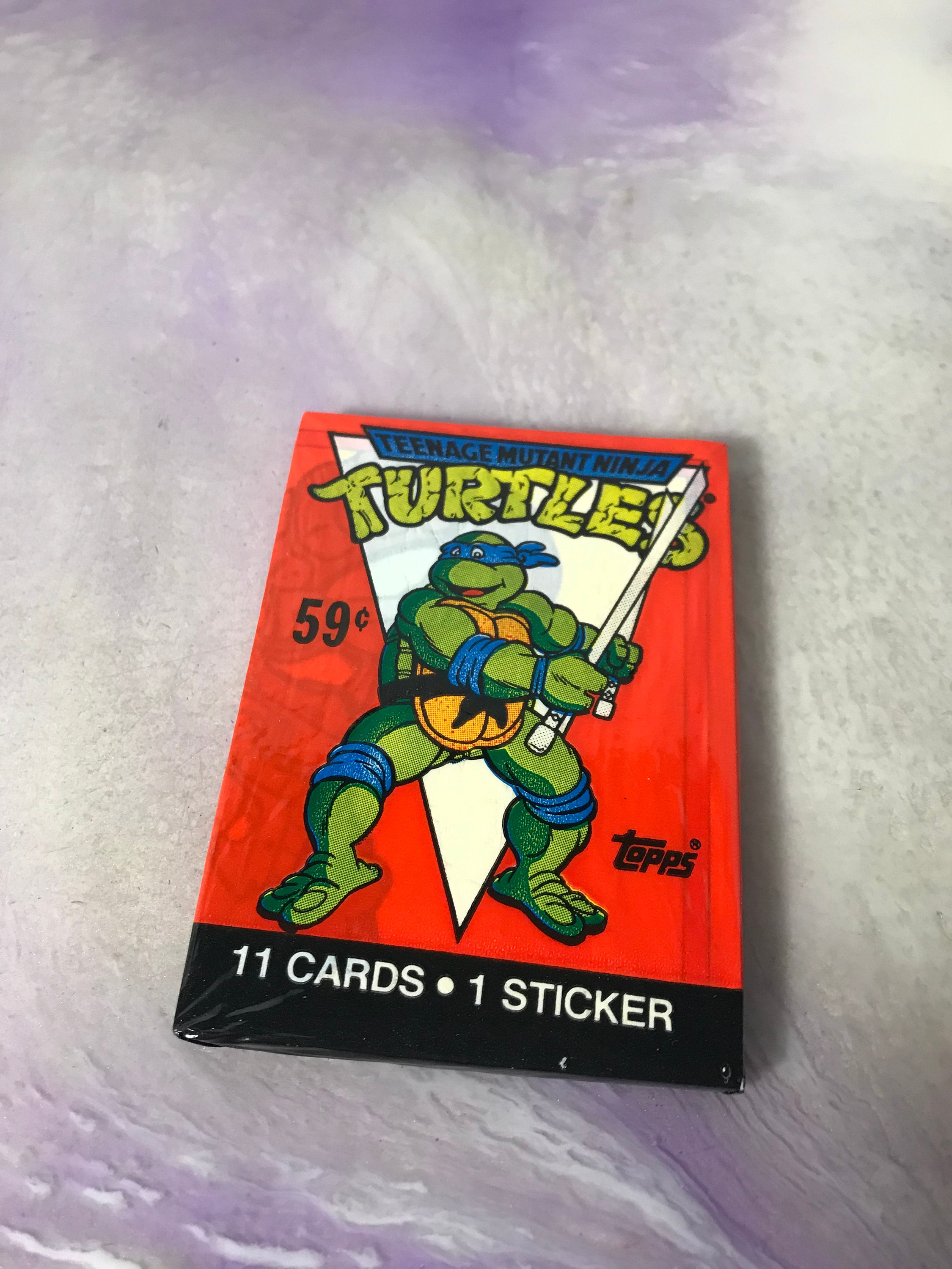 Card Sticker Set Complete TEENAGE MUTANT NINJA TURTLES 1989 11 Series 1 