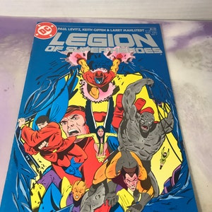 Vintage DC Comics Legion of Super Heroes #1 -  Rare  Vintage 80&#39;s  DC Comic Book