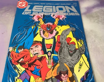 Vintage DC Comics Legion of Super Heroes #1 -  Rare  Vintage 80's  DC Comic Book
