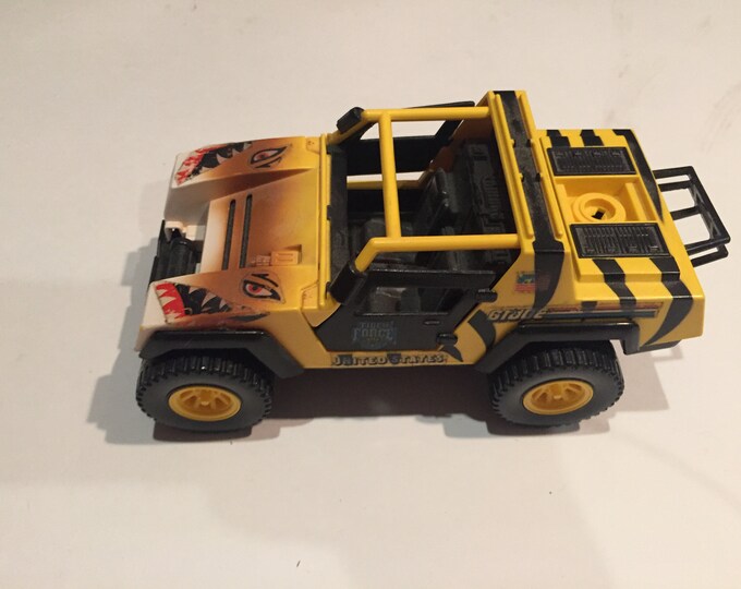 GI Joe Tiger Jeep D'occasion - Véhicule Complet Pour Collection